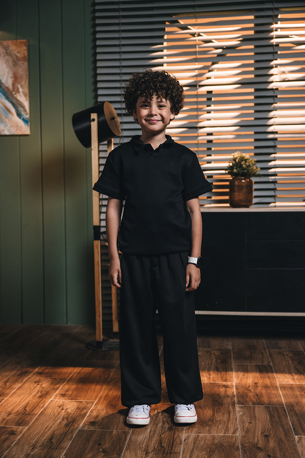 Polo Black Kids