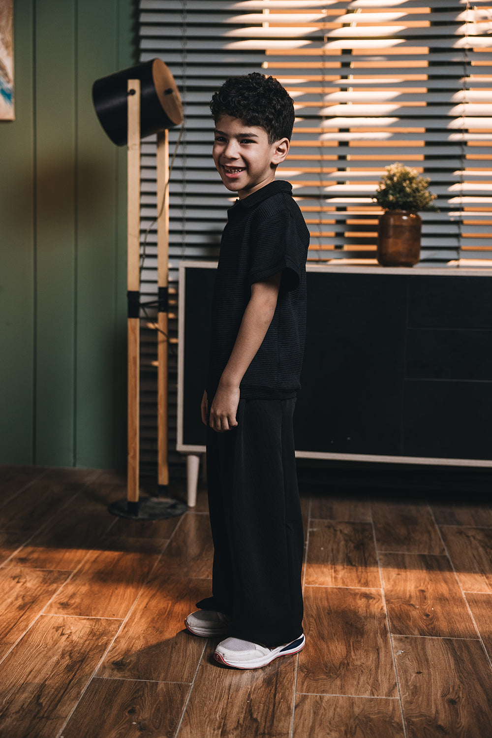 Polo Black Kids