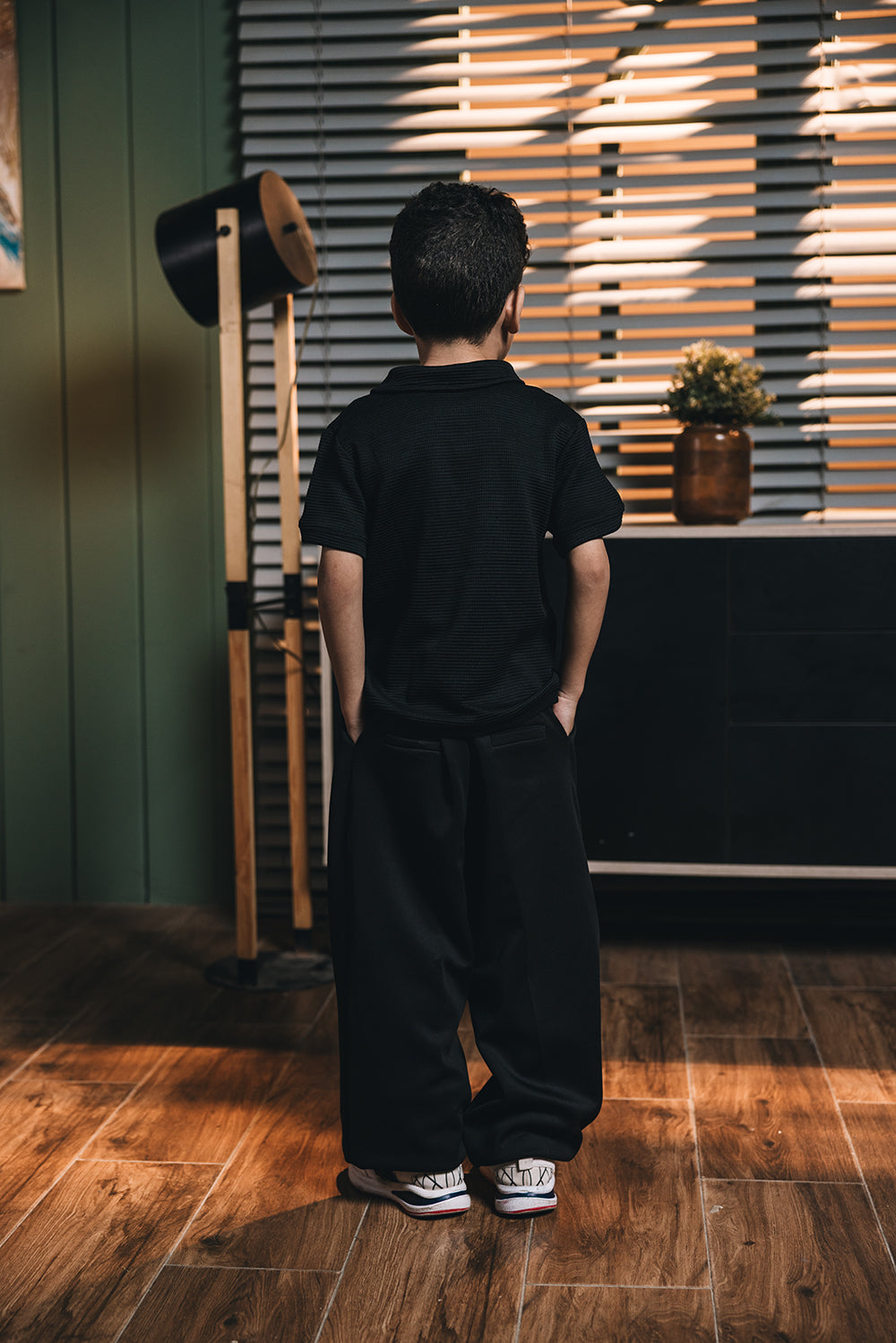 Polo Black Kids