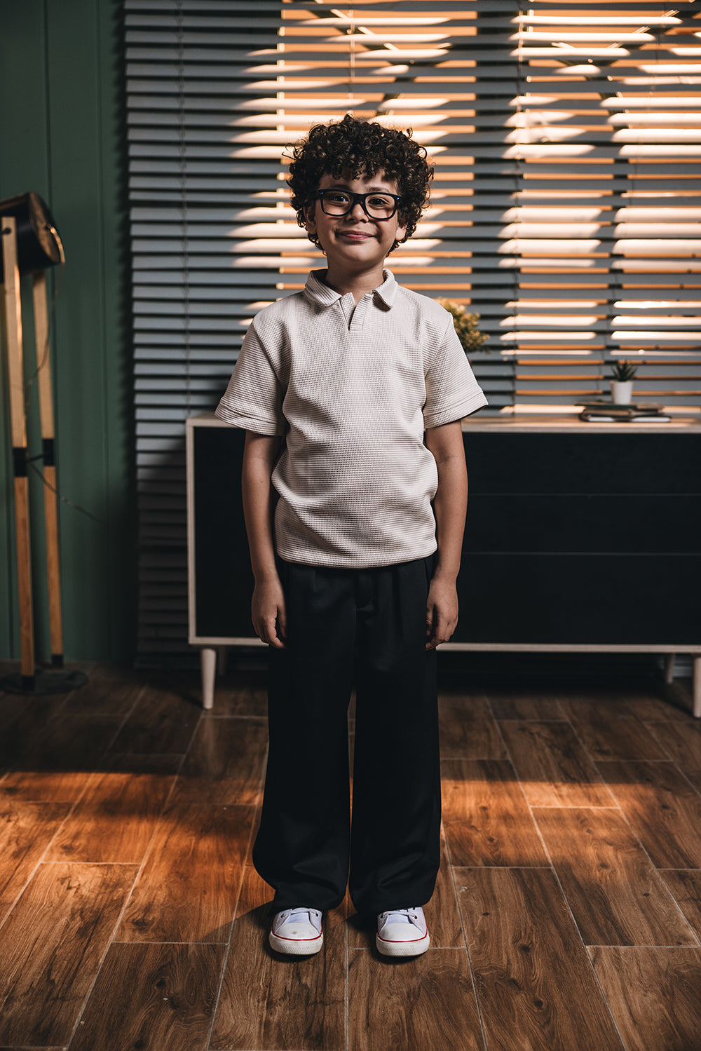 Polo Beige Kids