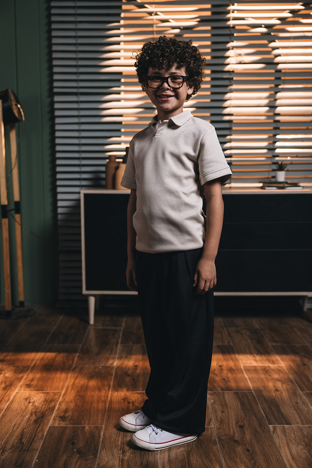 Polo Beige Kids