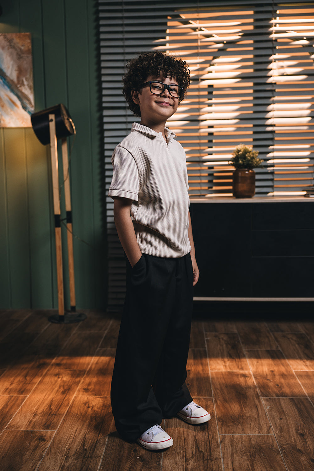 Polo Beige Kids
