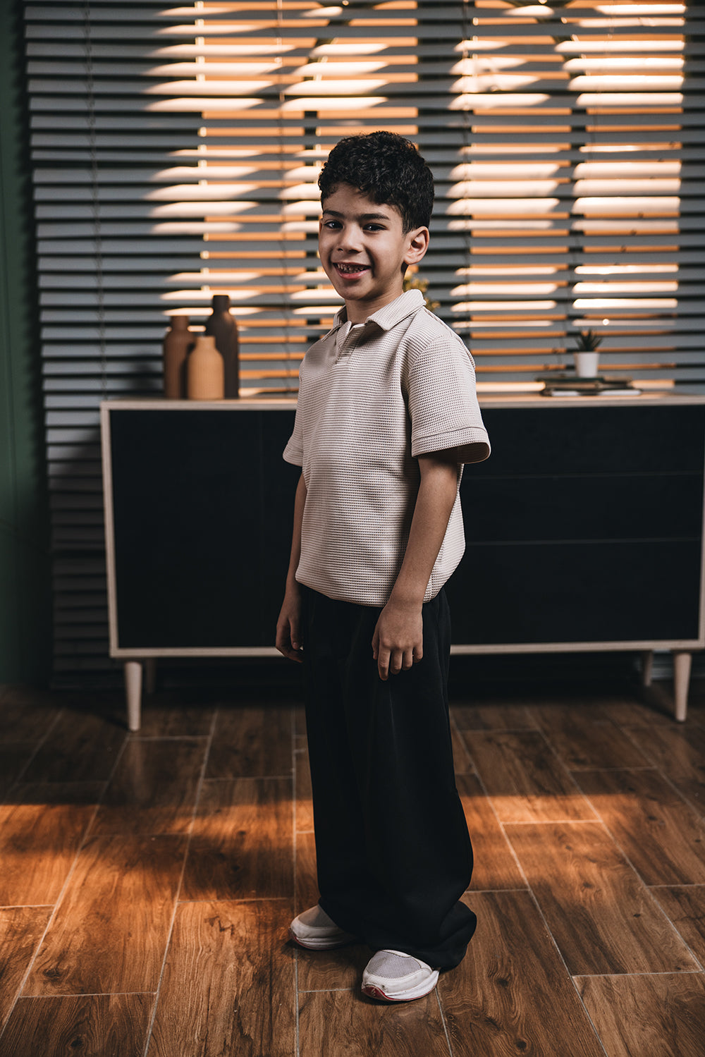Polo Beige Kids